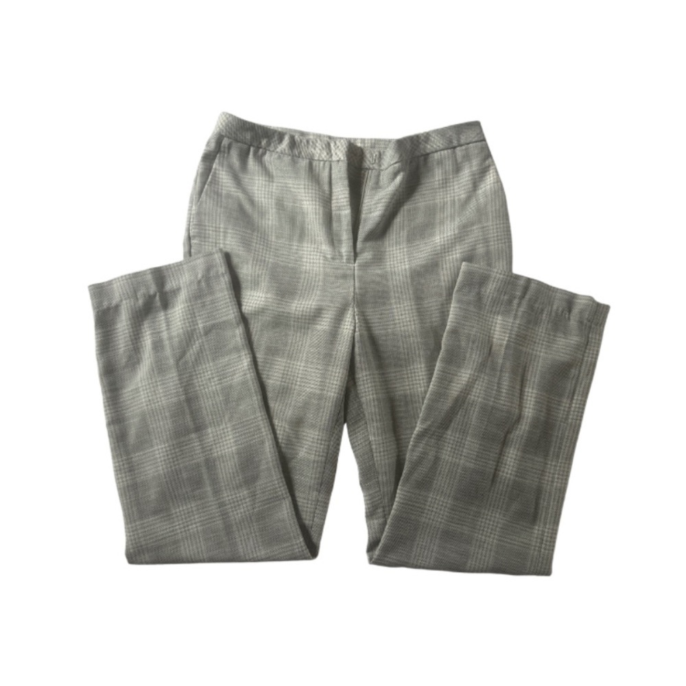 H&M Women’s Gray Plaid Dress Pants / Trousers